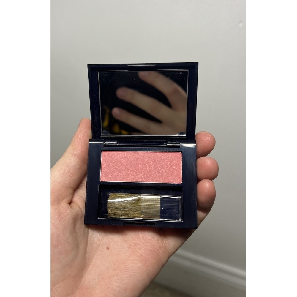 Estée Lauder Pure Color Blush Pressed Powder Satin 02 Pink Kiss Compact NWT